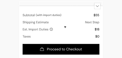 Expand the Fees Breakdown