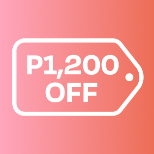 Up to P1200 Off