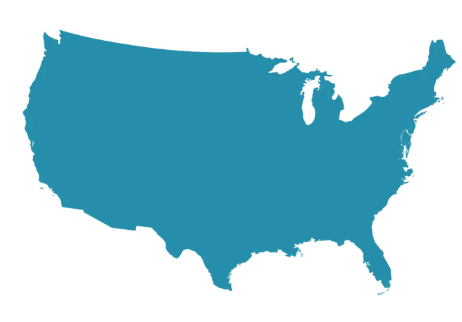 united states map
